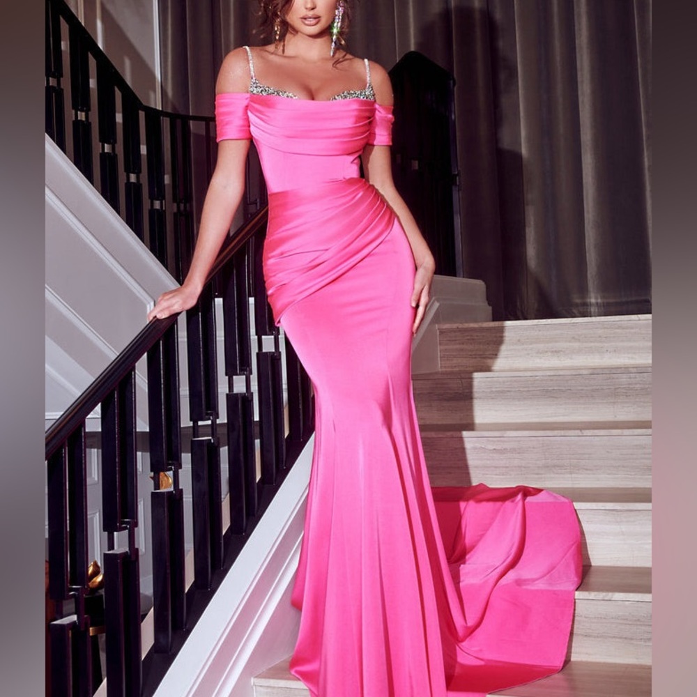Hot Pink ball gown